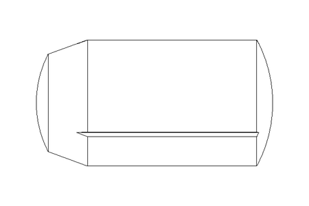 Spina cilindr.con intagli ISO 8740 3x6