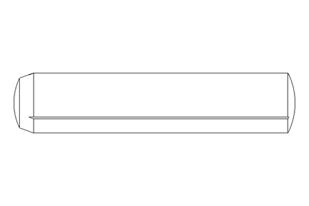 Straight grooved pin ISO8740 4x20 A2