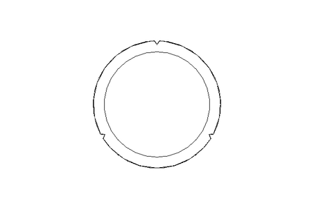 Goupille cannelée cylindr ISO 8740 4x20