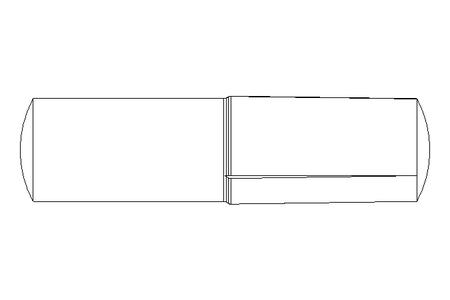 Goupille cannelée enfichable ISO 8741 2