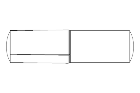 Grooved dowel pin ISO8741 2x8 A2