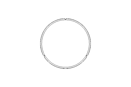 Goupille cannelée enfichable ISO 8741 2