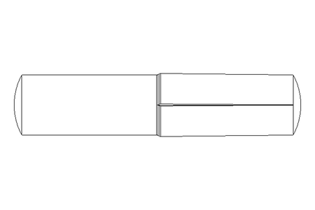 Goupille cannelée enfichable ISO 8741 5