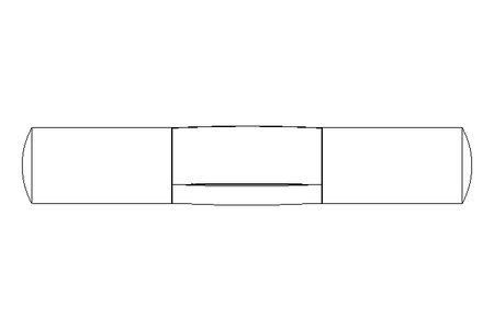 Grooved pin ISO8742 2x12 A2