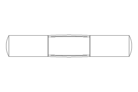 Grooved pin ISO8742 2x12 A2