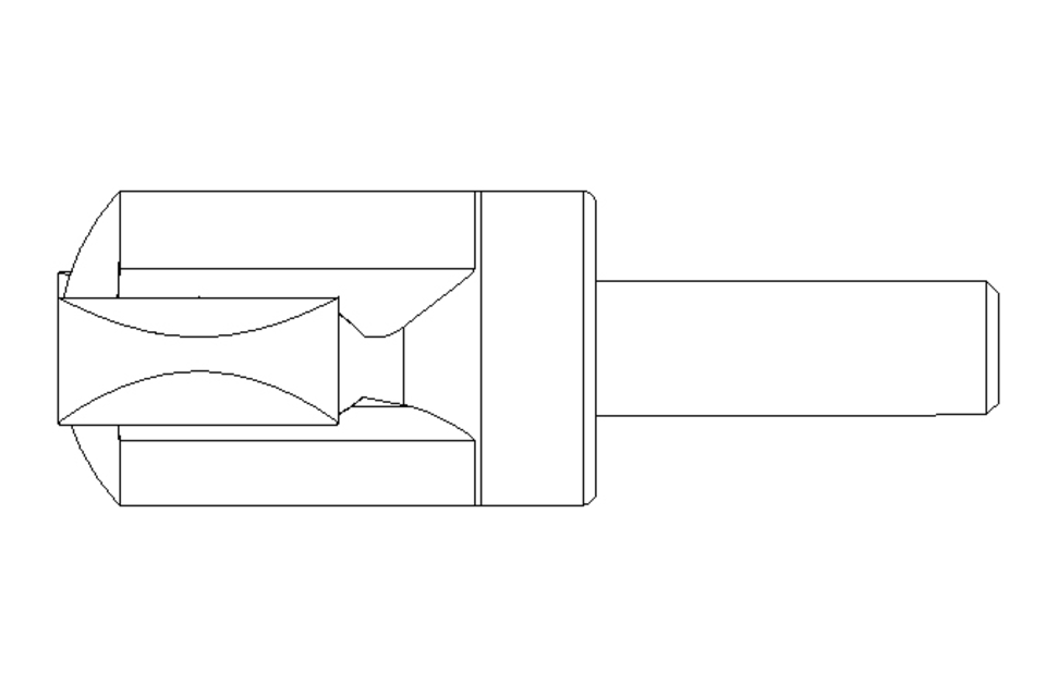 Wing knob M6x18 SS