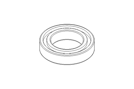 Roulem. rainuré à billes 61905 2RS 25x42