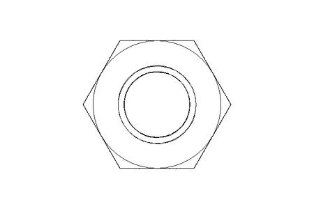 Hexagon nut M5 A4 DIN934