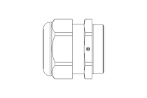 Cable Gland M50 gray (27 - 35) UL