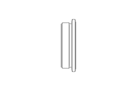 Reducer M40 to M25 Ni-plated brass