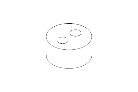 Multi-cable bushing M20: 2 x 5 mm