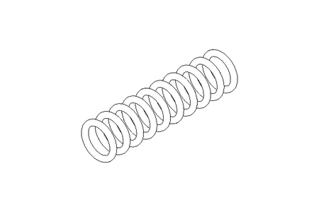 Molla di compressione D1=5 D2=4,3 L=19