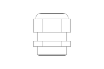 Cable Gland M32 gray ( 7 - 13) UL