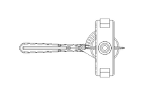 Clapet d'arrêt-manuel OptiSeal DN125