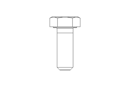 Tornillo cab. hexag. M6x16 12,9 ISO4017