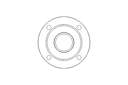 Flange bearing RMEY 70x215x74.6