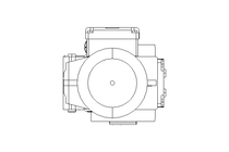 Worm gear motor 0.18kW 4.3 1/min