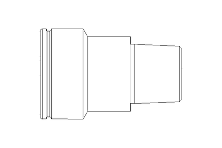 Gewindebuchse gerade R1/4 MS/NI