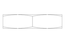 反向螺母 M14x1,5 ST