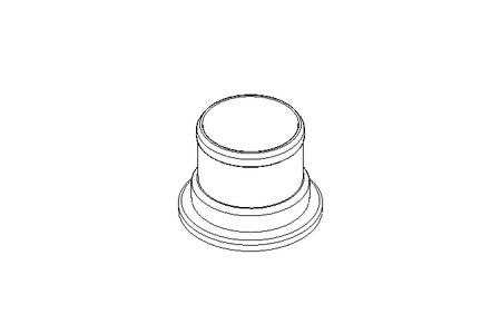 KF-Flansch mit Schlauchanschluss DN40