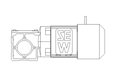 角传动电机 0,37kW 323 1/min