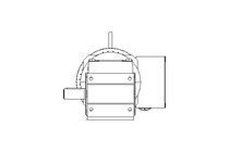 Right-angle geared motor 0.37kW 323