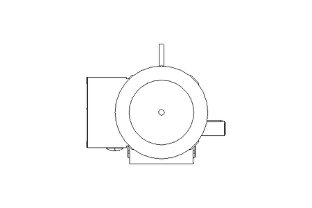 Winkelgetriebemotor 0,37kW 323 1/min