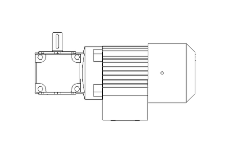 Right-angle geared motor 0.37kW 323