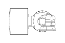 Schneckengetriebemotor 0,37 kW