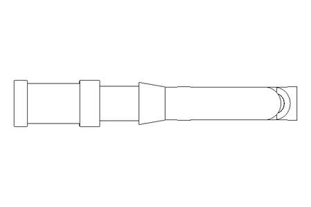 Crimp female contact