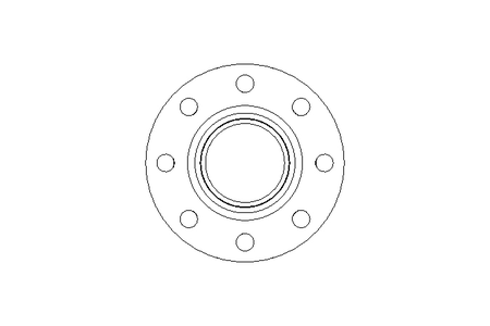 Flansch DN 80 PN 16 1.0460 DIN EN 1092-1