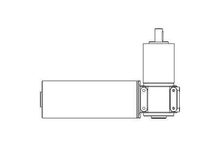 Worm gear motor 0.11kW