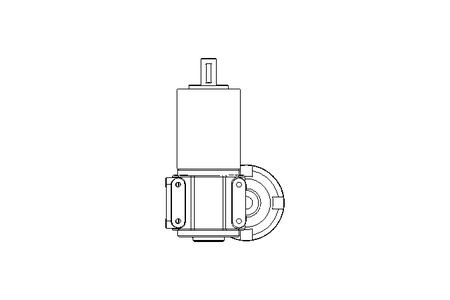 Worm gear motor 0.11kW