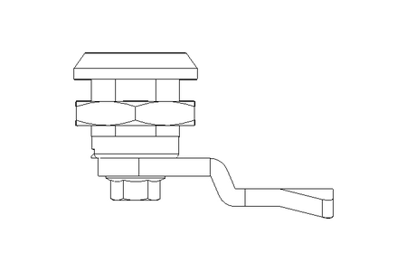 TURNING BOLT W/ CYLINDER LOCK  NO.