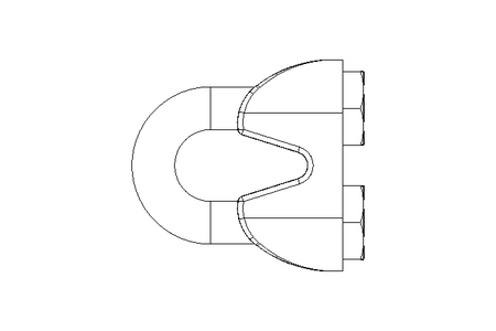 Drahtseilklemme für 3 mm Seil