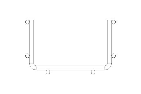 Gitterrinne 60x100x3000 mm