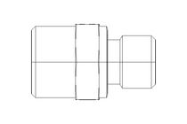 Raccord de tube L 12 G1/4" Niro DIN2353