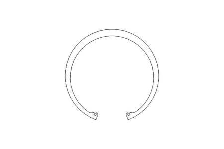 Retaining ring 150x4 A2 DIN472