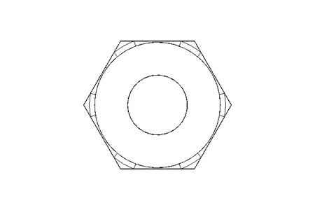 Écrou hexagonal M4 A4 DIN985