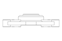 Rodamiento con brida EFOM 20x47