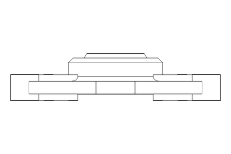 Rodamiento con brida EFOM 20x47