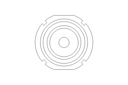 Membrana/diafragma D=50 L/H=8 EPDM