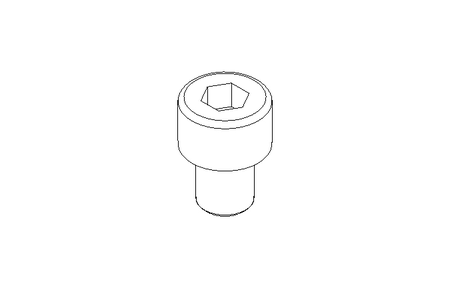 Cap screw M8x10 A2 70 DIN912