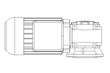 Motor engrenagem sem fim 0,37kW 100