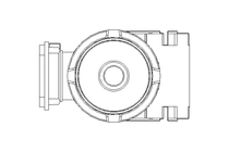 螺杆齿轮速电机 0,55kW 46 1/min