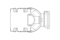 螺杆齿轮速电机 0,55kW 46 1/min