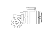 螺杆齿轮速电机 0,55kW 46 1/min