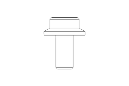 Flanschschraube M6x12 St-Zn