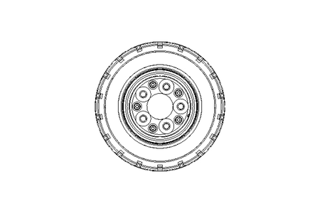 Laufrad 400x100 400kg