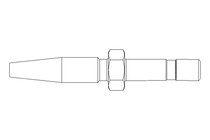 Conector p/tubo flexível 1.4305